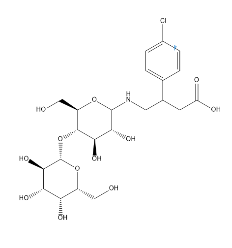 Baclofen Lactose Adduct